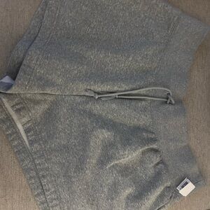 Gray Nike Casual Drawstring Shorts